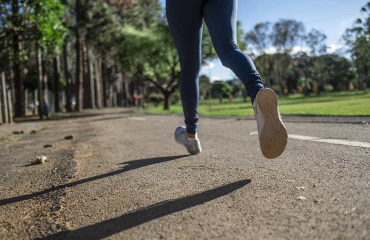 jogging allenamento corretto