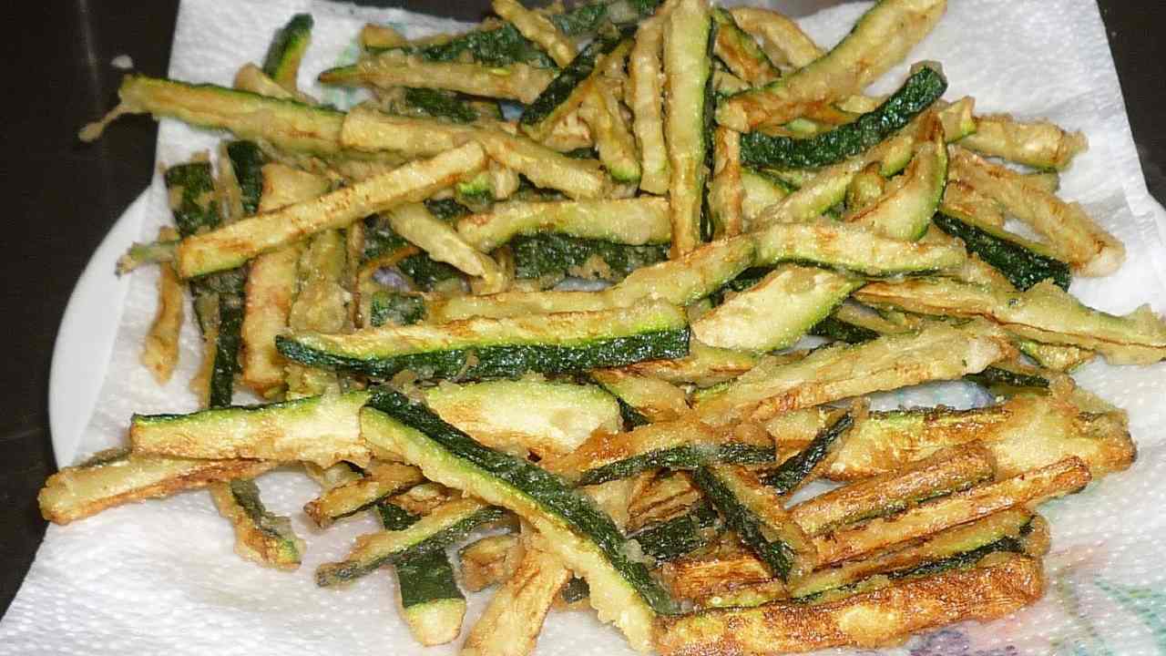 Zucchine con paprika e salsa di soia light 100 Kcal