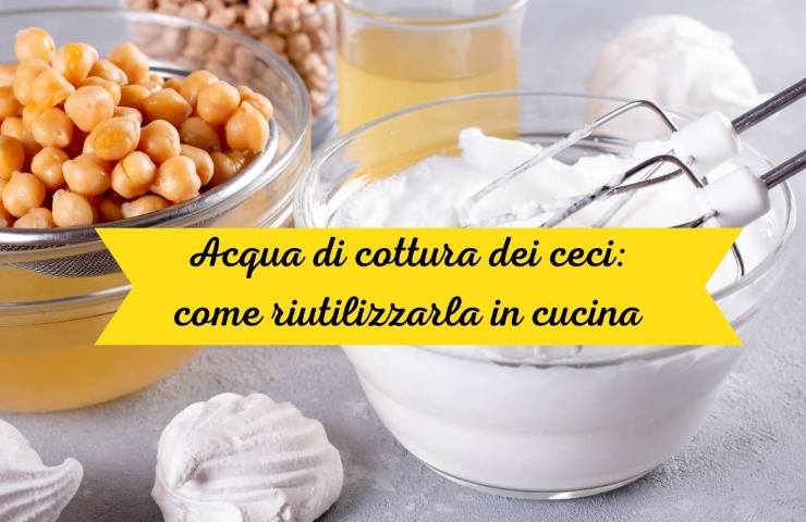 acqua cottura legumi utilizzi