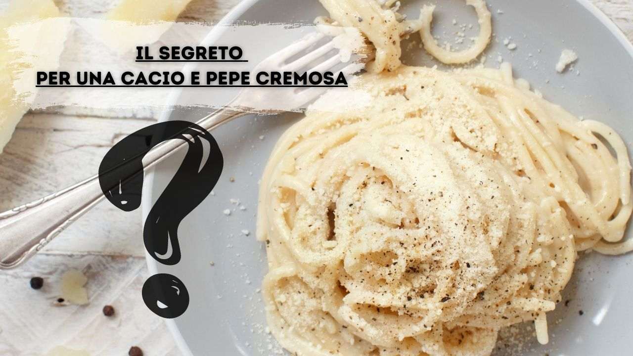 cacio e pepe cremosa