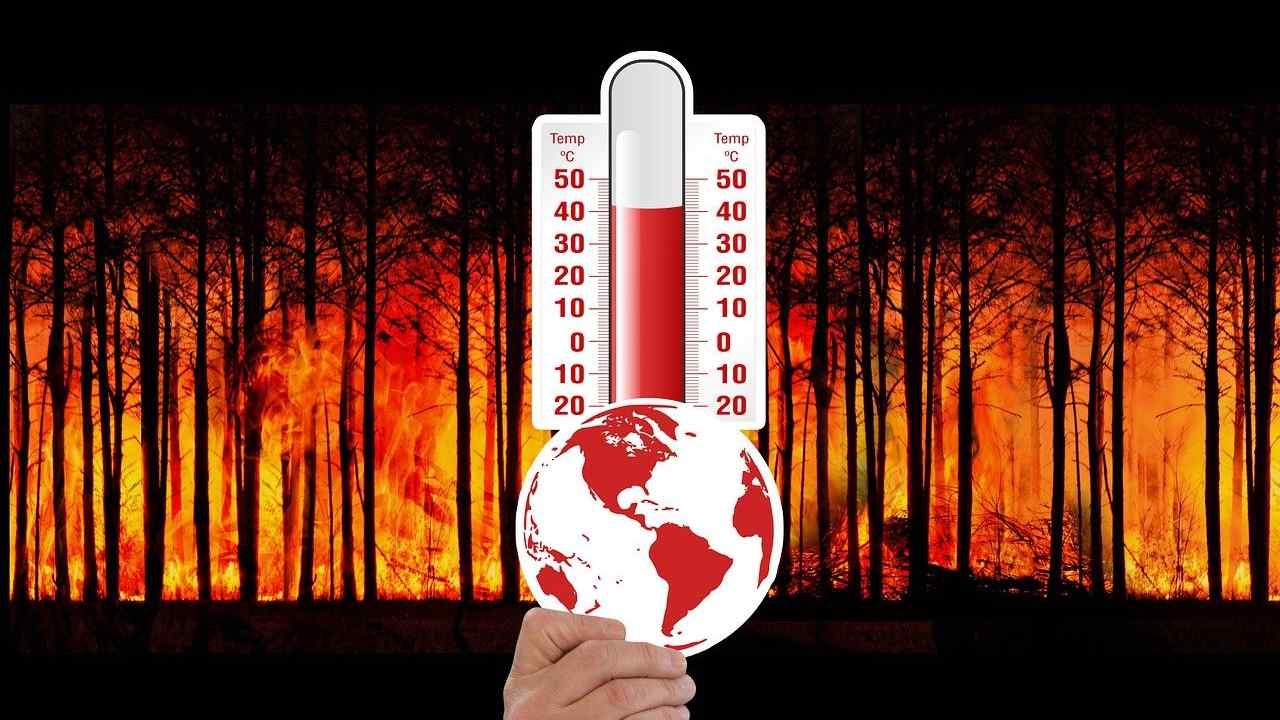 Cambiamento climatico temperature alte