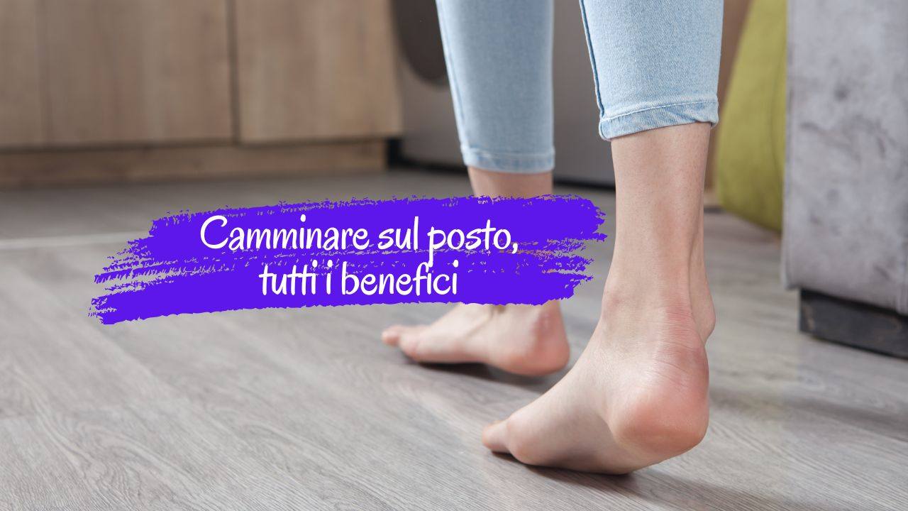 camminare sul posto casa