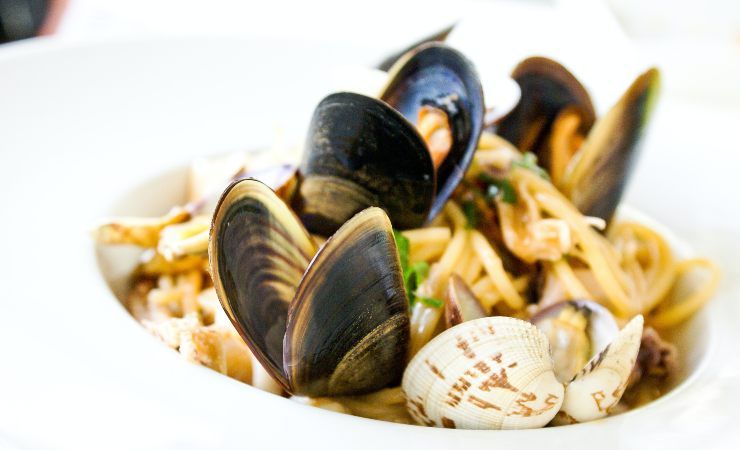 spaghetti cozze e vongole