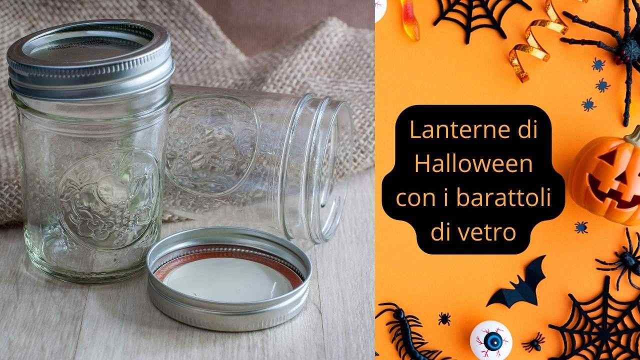 lanterne Halloween barattoli