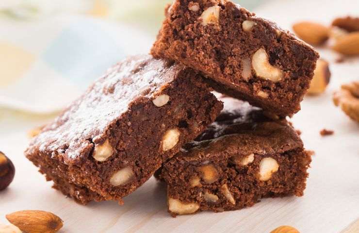 ricetta brownies leggeri