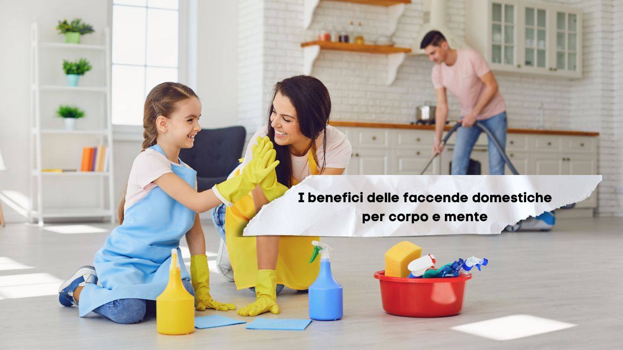 pulizie benefici corpo