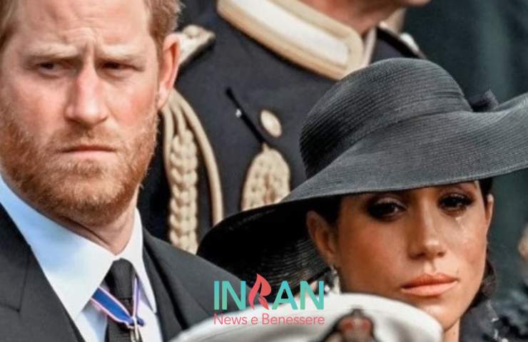 I Duchi del Sussex ai funerali della regina Elisabetta