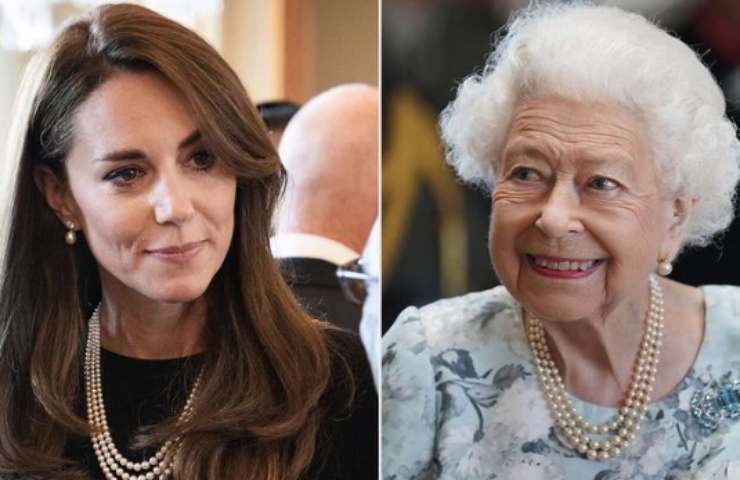 La Middleton e la regina Elisabetta