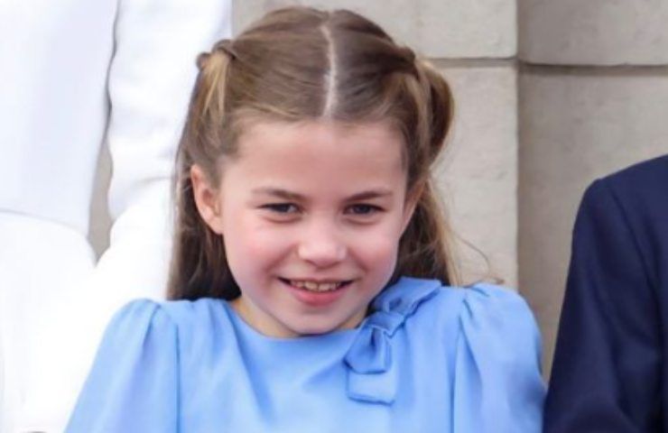 La figlia di William e Kate in primo piano
