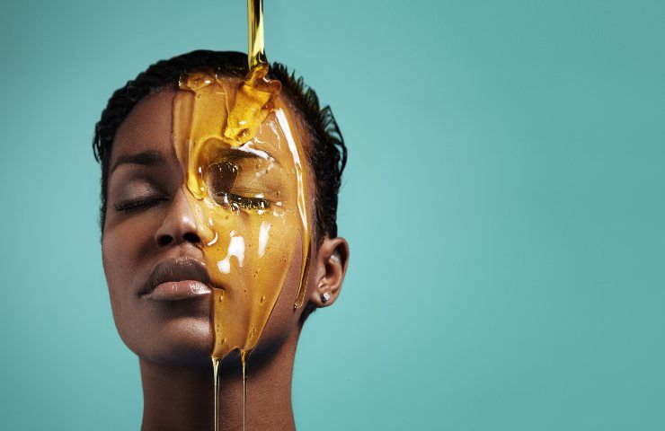 Honey face mask