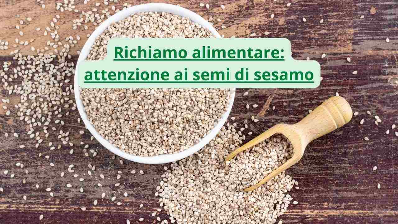 Alerta de Salmonella en semillas de sésamo