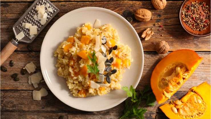 risotto alla zucca ricetta