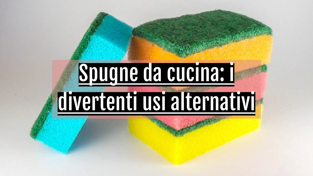 usi alternativi spugna cucina