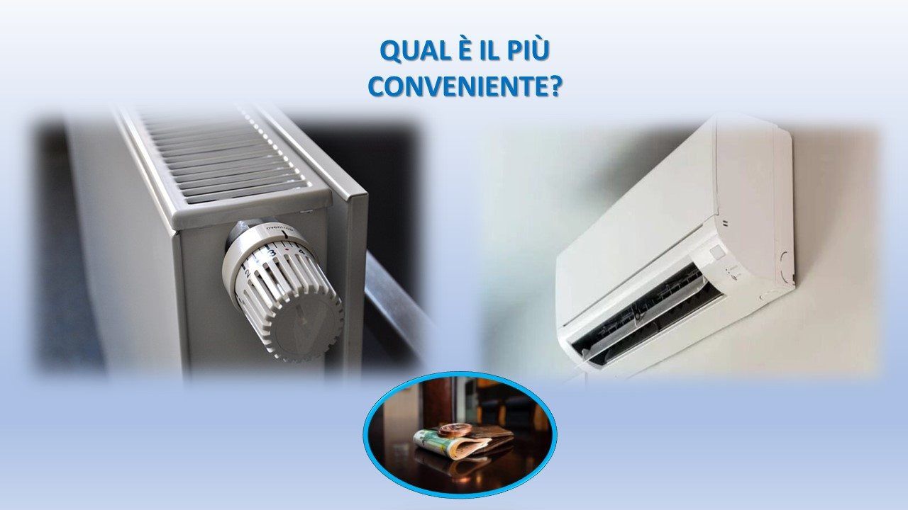 Convenienza Termosifoni o condizionatori