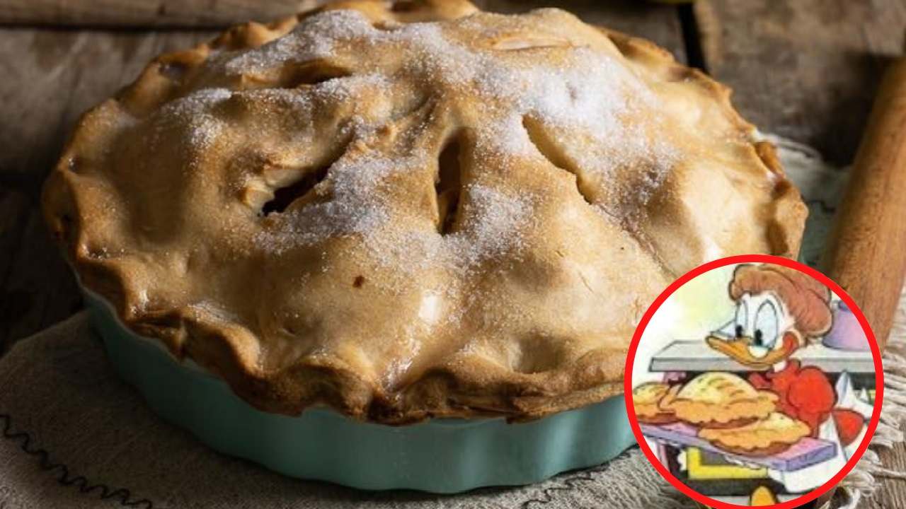 Torta di mele di Nonna Papera golosa