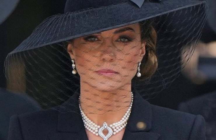 Un primo piano di Kate Middleton
