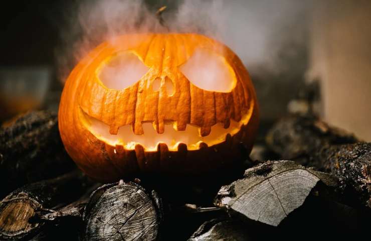 Una classica zucca di Halloween