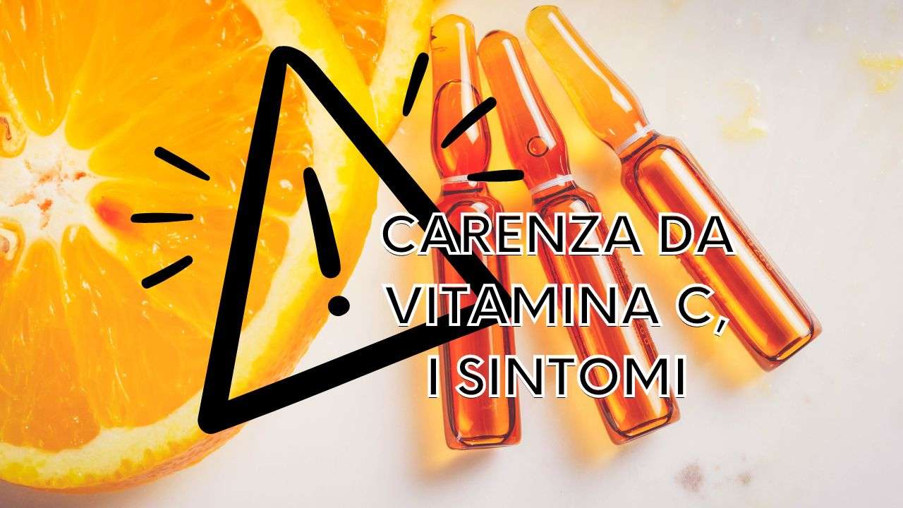 sintomi carenza vitamina C