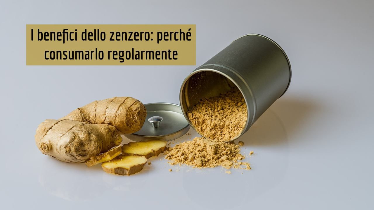 lista benefici zenzero