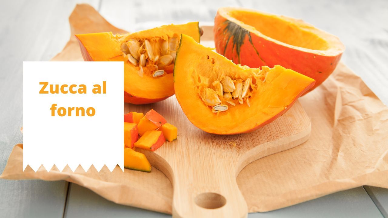 Zucca al forno ricetta