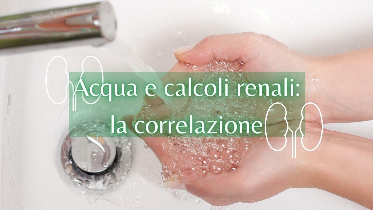 acqua calcoli renali