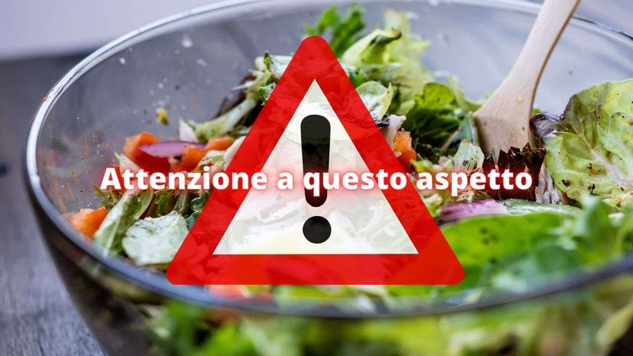 attenzione insalata busta