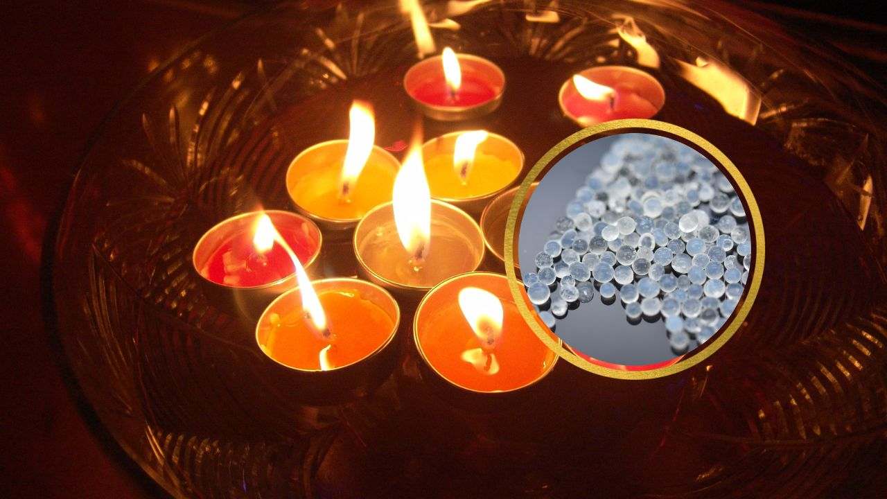 candele natalizie galleggianti