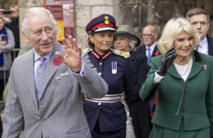 Carlo e Camilla prima dell'aggressione
