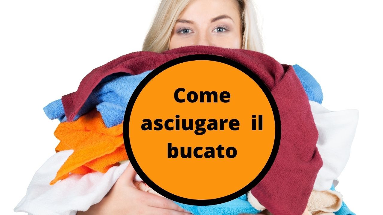 Come asciugare il bucato