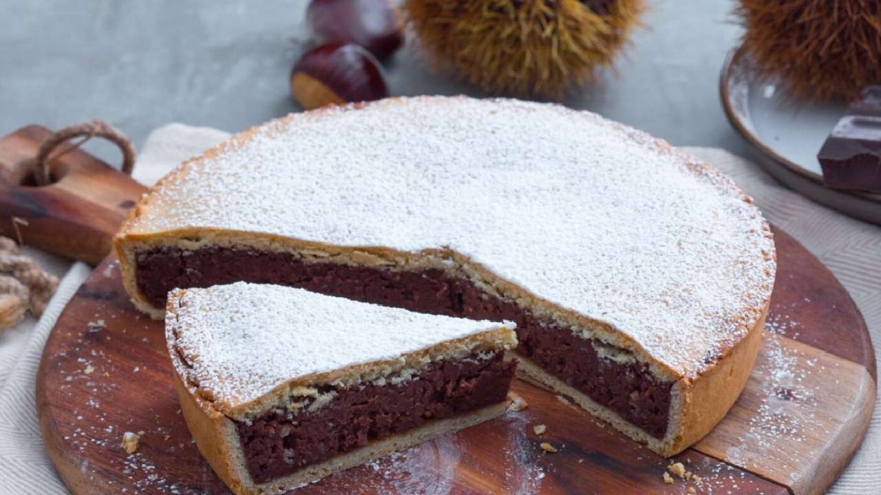 Crostata alle castagne ricetta golosa