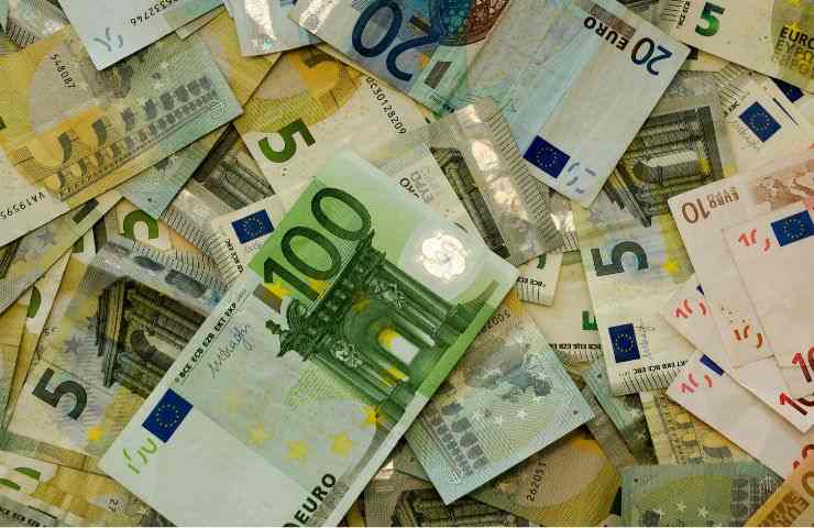 Delle banconote in euro