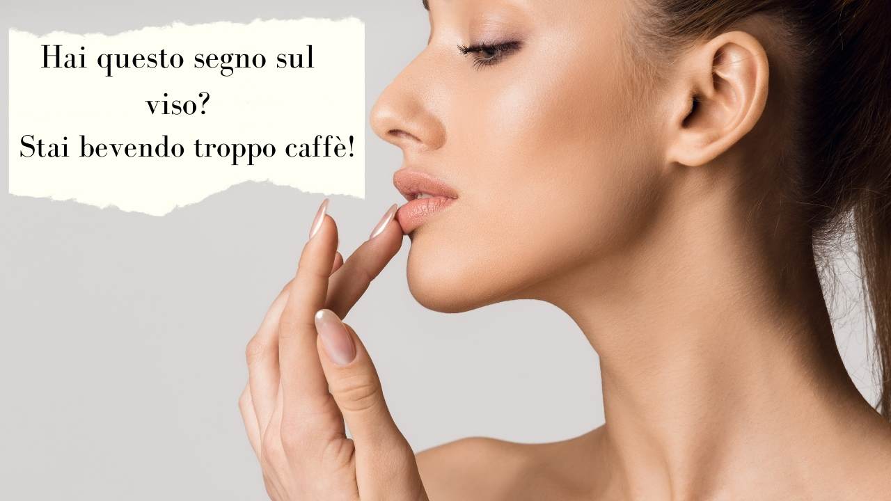 bevi caffè segno viso