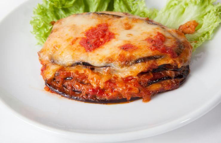 parmigiana melanzane leggera