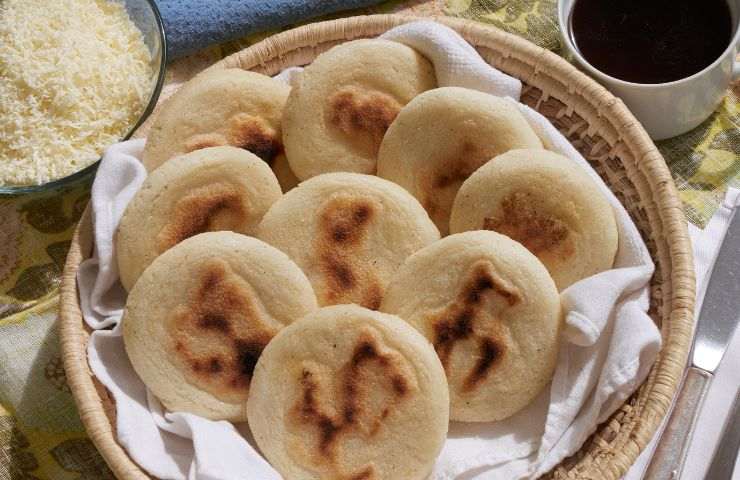 ricetta arepas farina