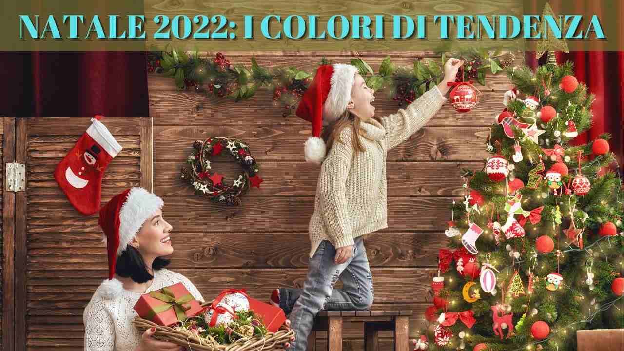 moda colori albero di natale