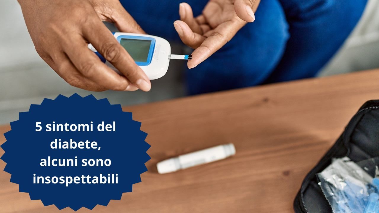 5 sintomi del diabete