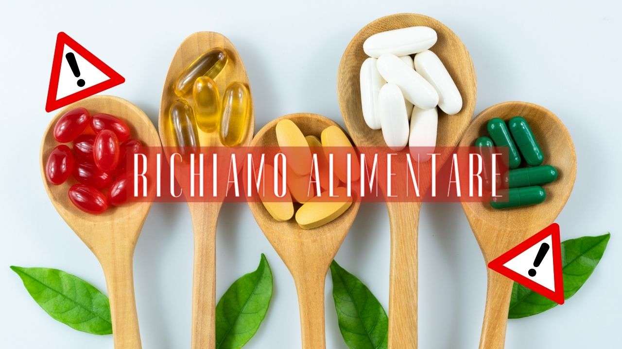 richiamo alimentare integratori