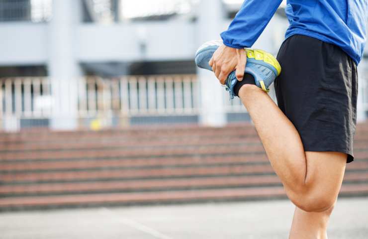 Stretching prima di un allenamento