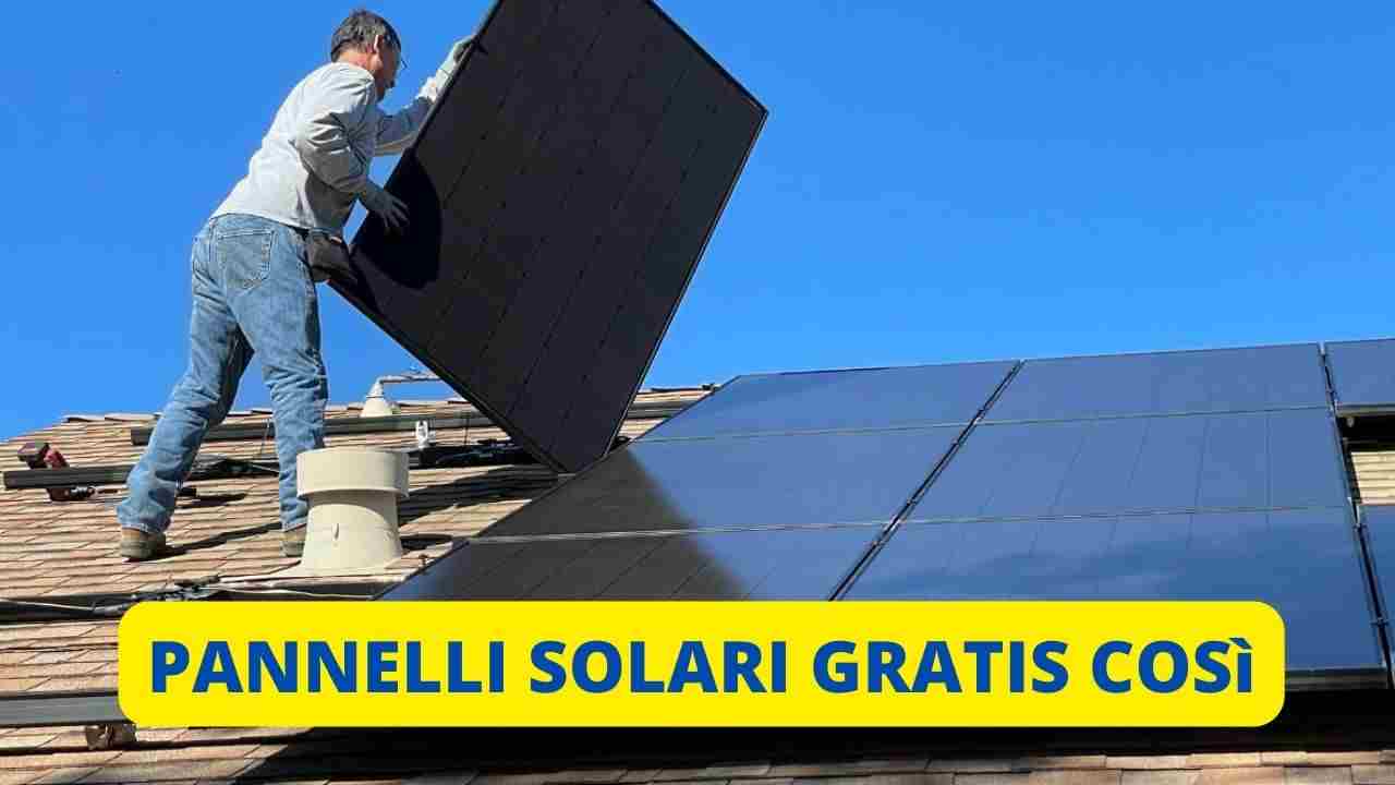 pannelli solari gratis domanda bonus 2022 come averli domanda