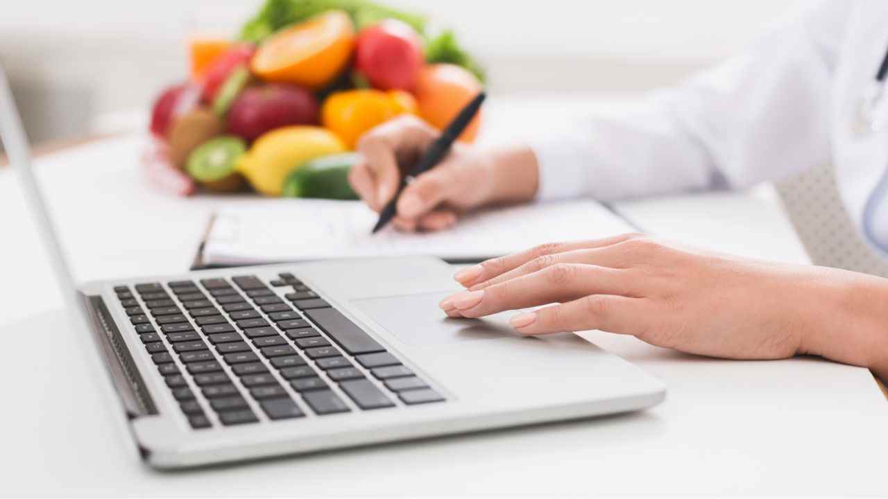 controllo del corpo diario alimentare dieta