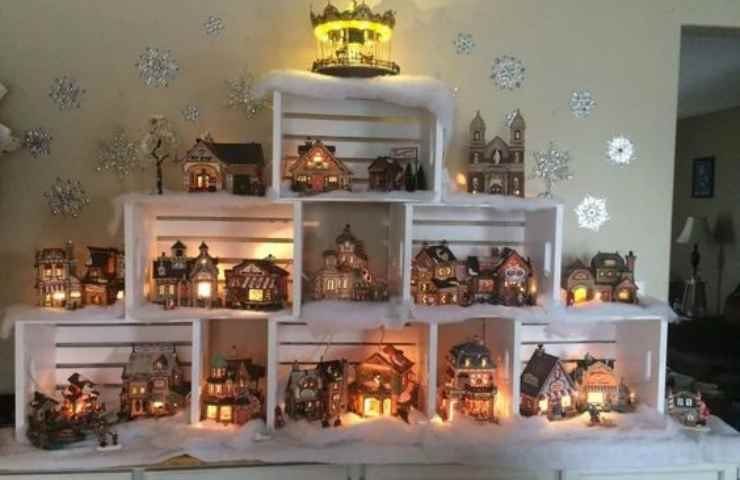 presepe cassette di legno