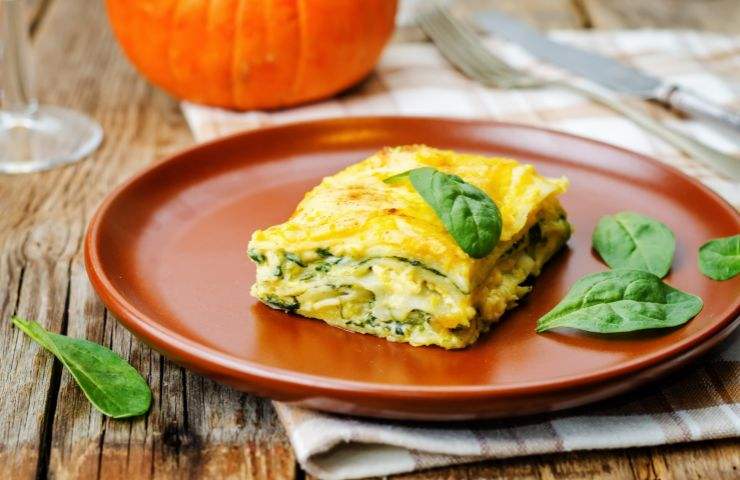 lasagne salsiccia e verdure