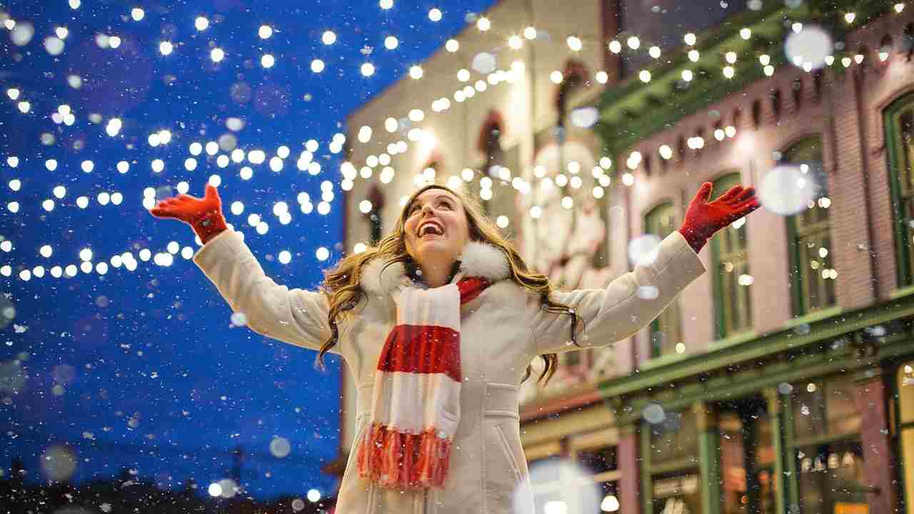 natale città visita luci