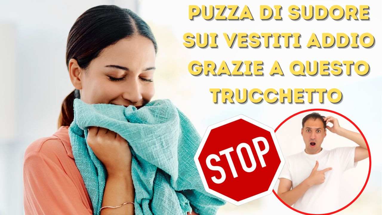 rimedio puzza di sudore