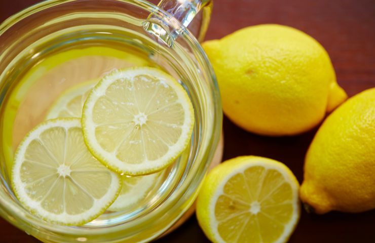 Acqua e limone effetti