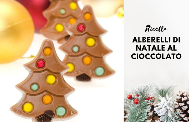 ricetta dolci cioccolato Natale