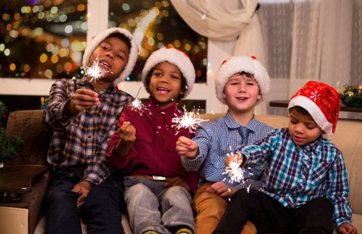 tenere impegnati bambini Natale