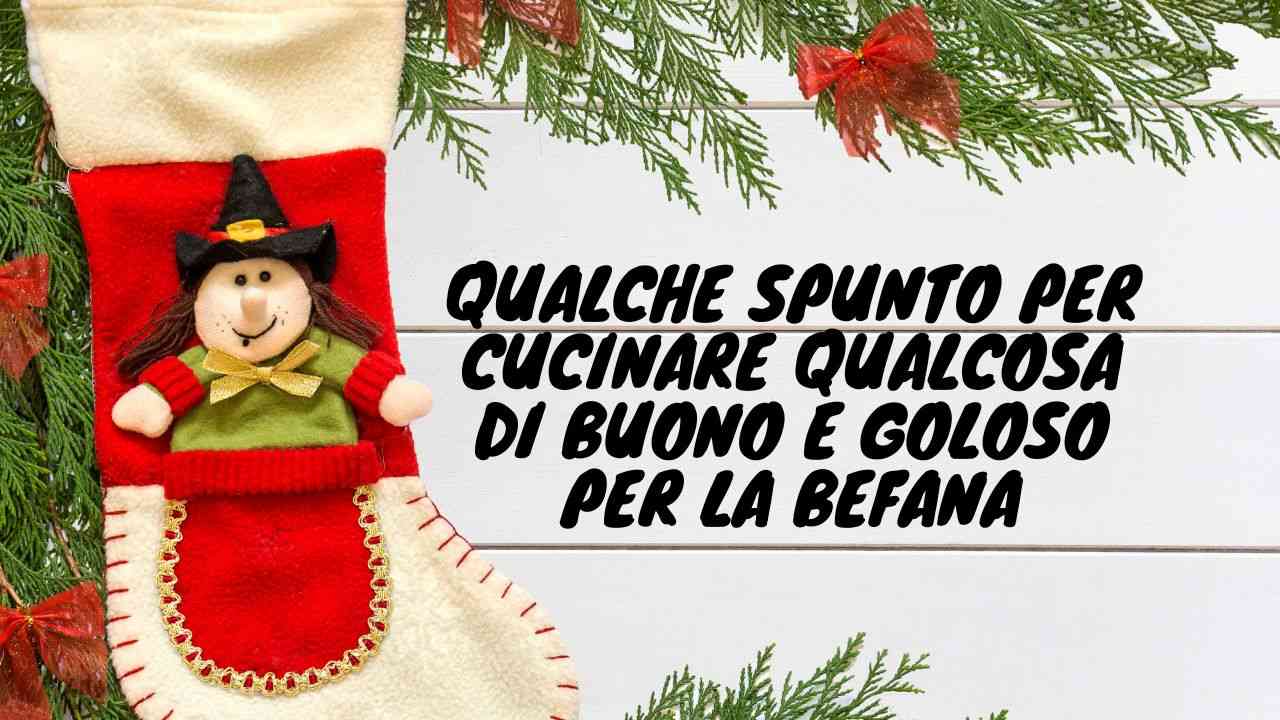 ricetta menù Befana