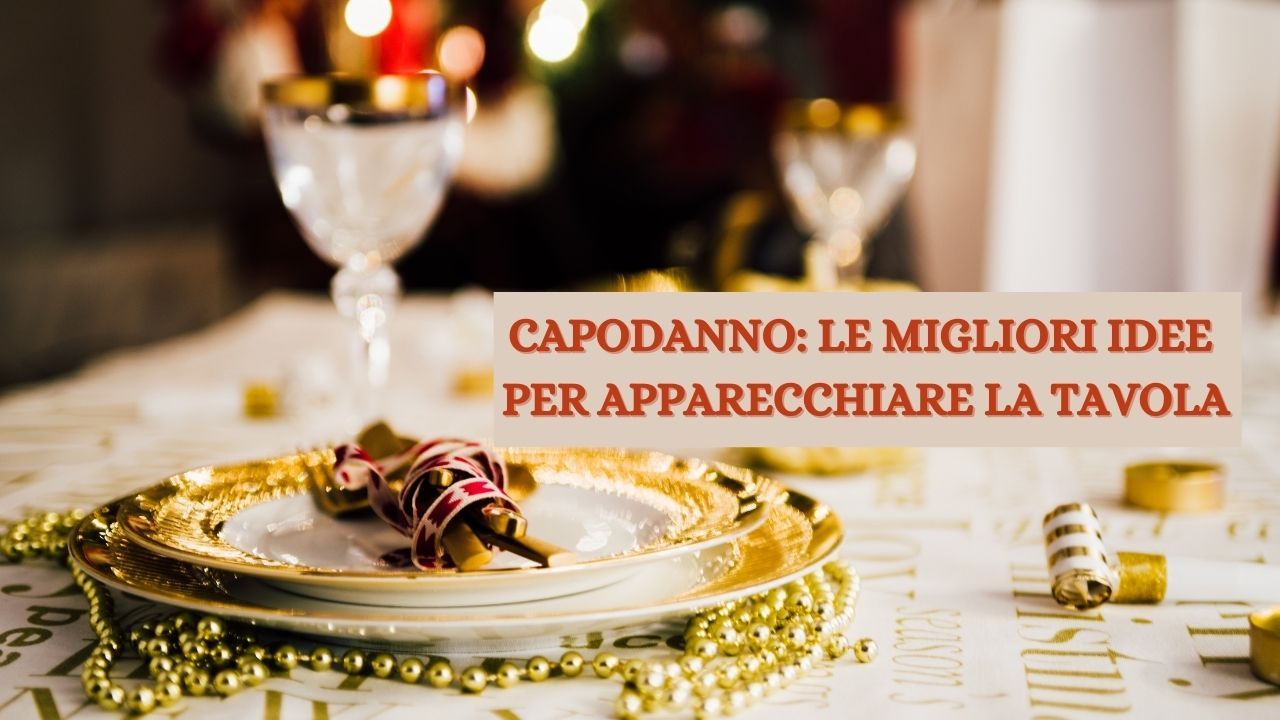 idee tavola capodanno