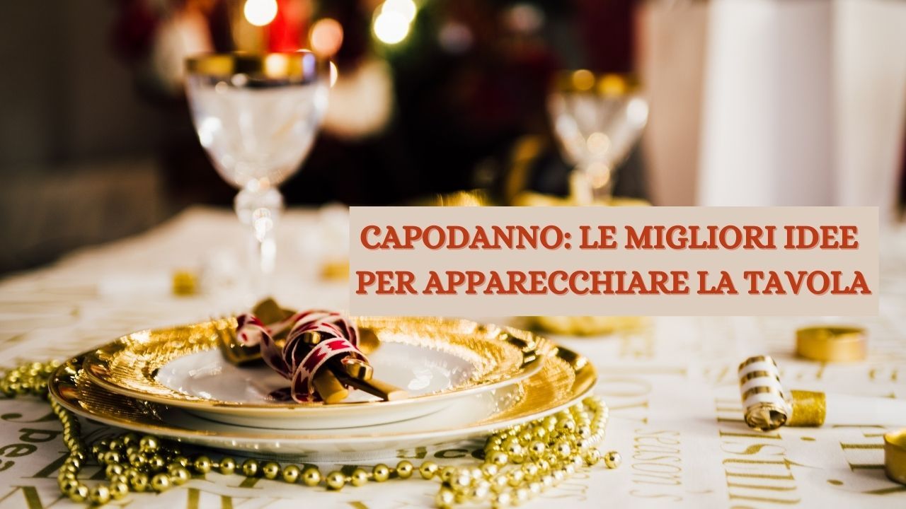 idee tavola capodanno